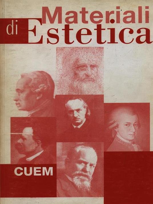 Materiali di estetica - copertina