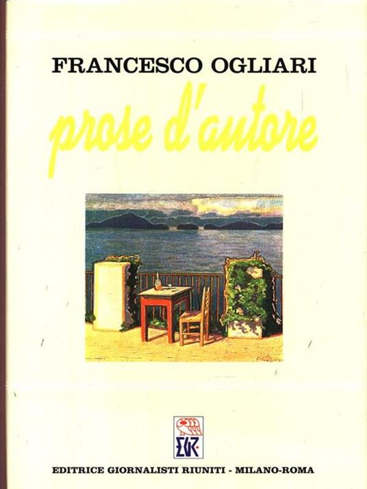 Prose d'autore - Francesco Ogliari - copertina