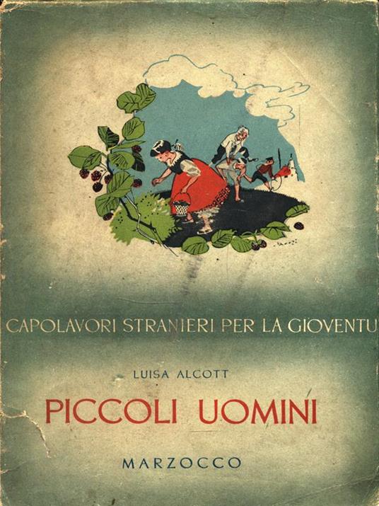 Piccoli uomini - Luisa Alcott - copertina