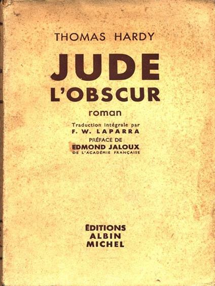 Jude l'obscur - Thomas Hardy - copertina