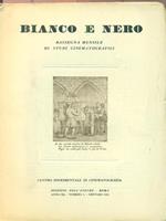 Bianco e nero. Anno XI. Numero 1. Gennaio 1951
