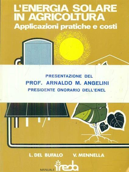 L' energia solare in agricoltura - copertina