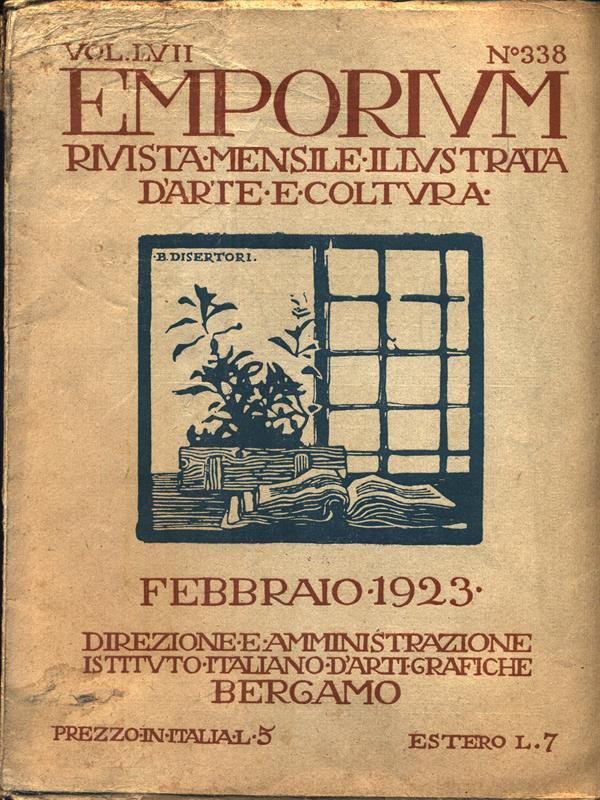 Emporium - Vol. LVII n. 337 Febbraio 1923