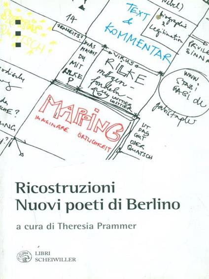 Ricostruzioni. Nuovi poeti di Berlino. Testo tedesco a fronte - Theresia Prammer - copertina