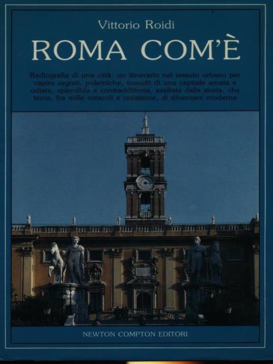 Roma com'è - Vittorio Roidi - copertina