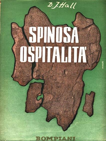 Spinosa ospitalità - copertina