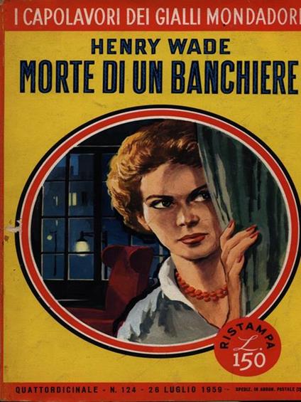 Morte di un banchiere - Henry Wade - copertina