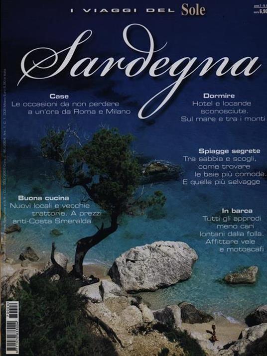 I viaggi del Sole n. 6. Sardegna - copertina
