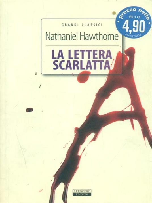 La lettera scarlatta. Ediz. integrale. Con Segnalibro - Nathaniel Hawthorne - copertina