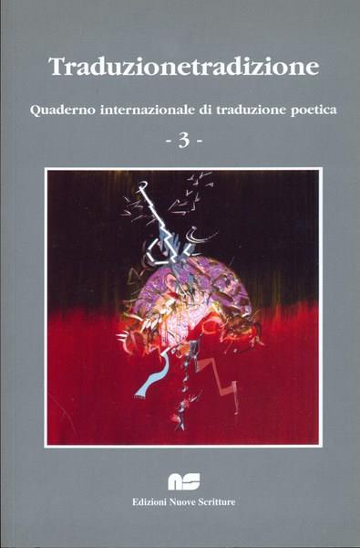 Traduzionetradizione. Vol. 3 - copertina