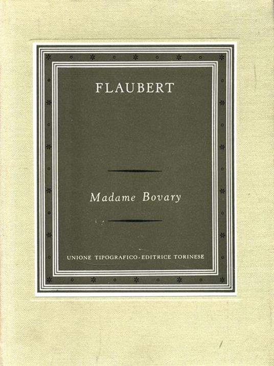 Madame Bovary - Gustave Flaubert - copertina