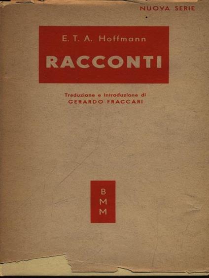 Racconti - Ernst T. Hoffmann - copertina