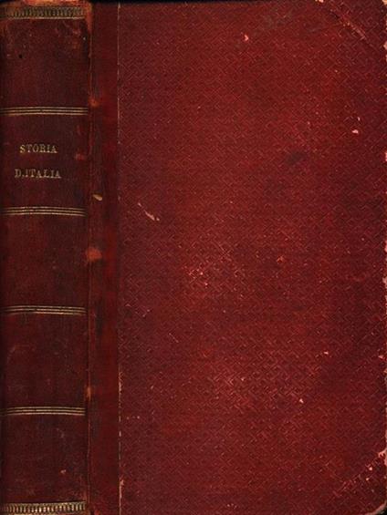 Storia d'Italia - Dell'arte del dire - Nozioni elementari di Letteratura - Emilio Comba - copertina