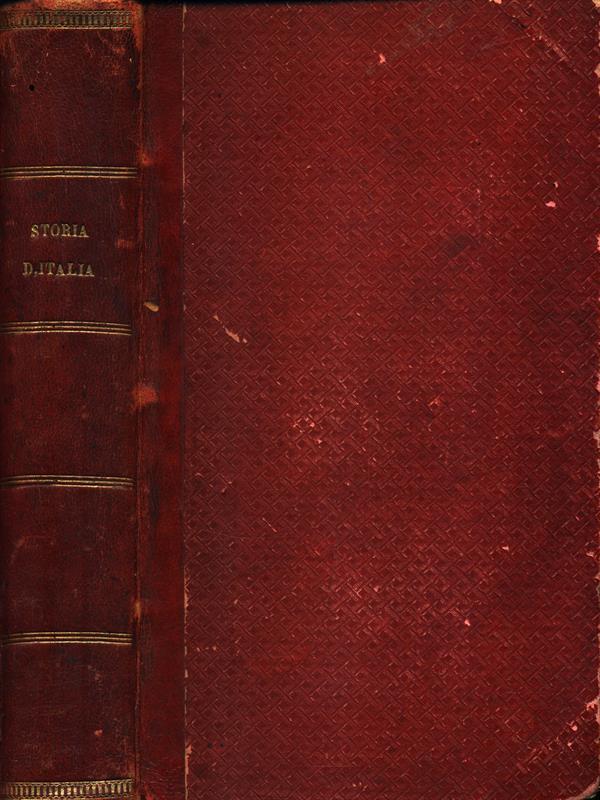 Storia d'Italia - Dell'arte del dire - Nozioni elementari di Letteratura