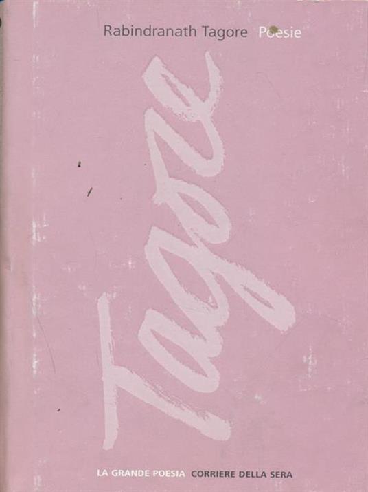Poesie - Rabindranath Tagore - copertina