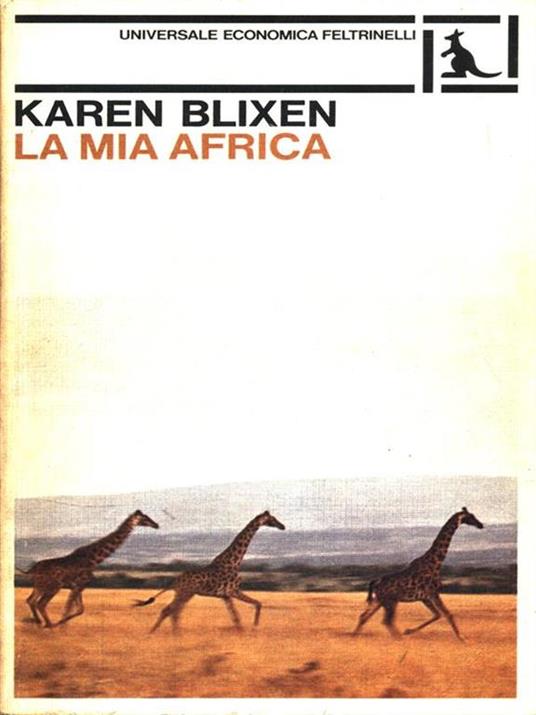 La mia Africa - Karen Blixen - copertina