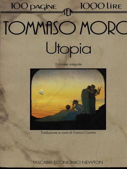 Utopia - Tommaso Moro - copertina