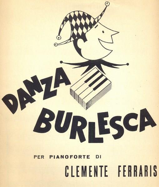 Danza burlesca (per pianoforte) - Clemente Ferraris - copertina