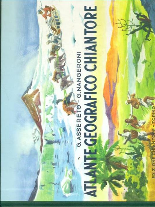 Atlante geografico Chiantore - Guido Assereto - copertina