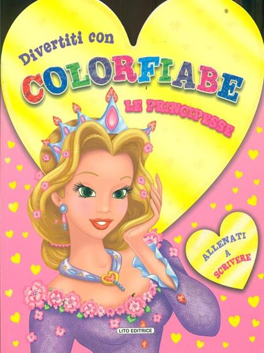 Divertiti con le colorfiabe Le principesse - copertina