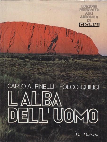 L' alba dell'uomo - Carlo Alberto Pinelli - copertina