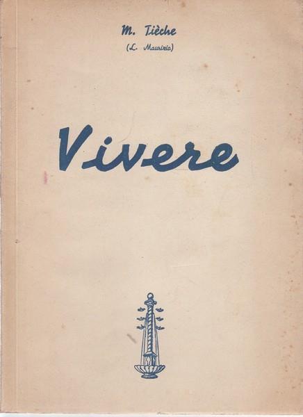 Vivere - Maurizio Tieche - copertina