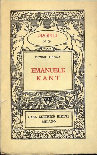Emanuele Kant - Erminio Troilo - copertina