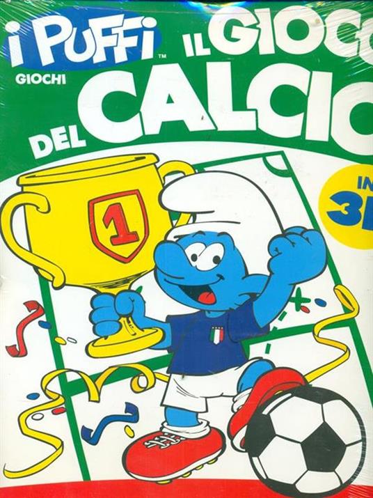 I puffi Il gioco del calcio - copertina