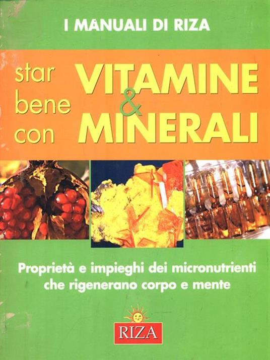 Star bene con vitamine e minerali - copertina