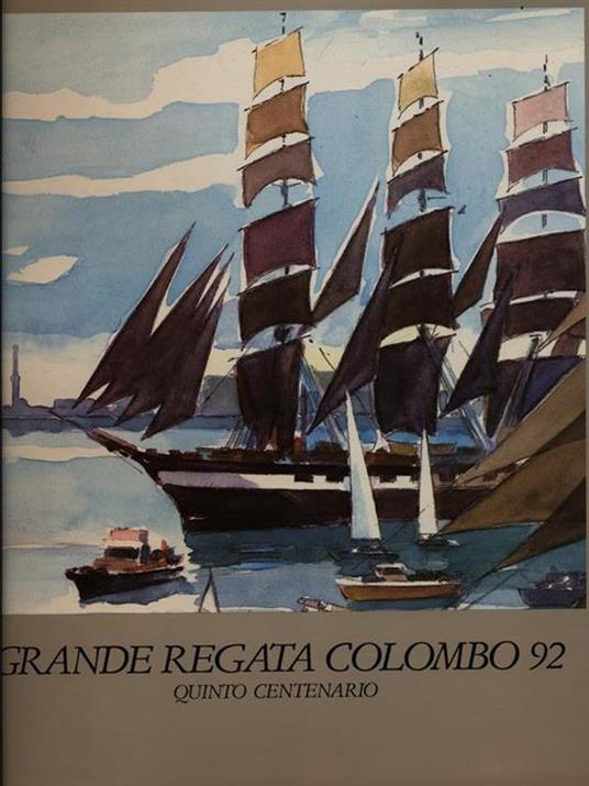 Grande regata Colombo 92 quinto centenario - copertina