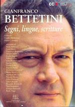 Gianfranco Bettenini: segni, lingue, scritture