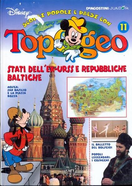 Topogeo 11. Stati dell'ex-Urss e repubbliche baltiche - copertina