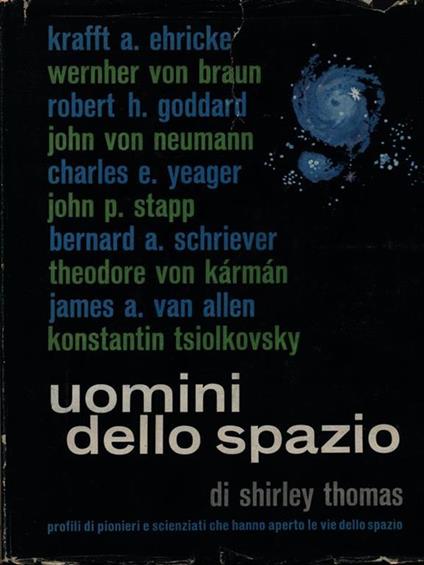 Uomini dello spazio - Shirley Thomas - copertina