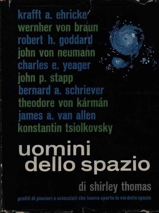 Uomini dello spazio - Shirley Thomas - copertina