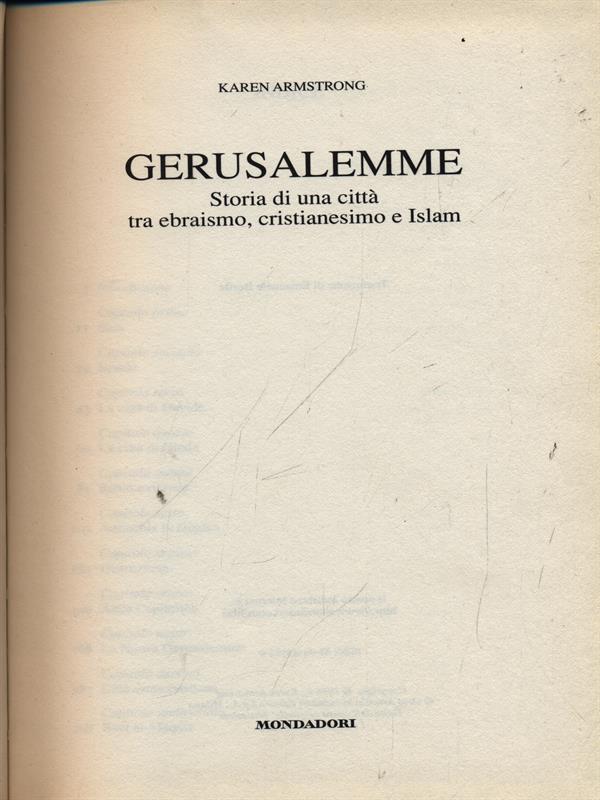 Gerusalemme
