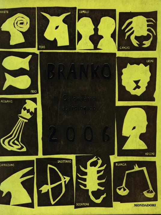 Calendario astrologico 2006 - copertina