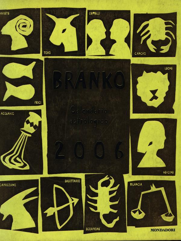 Calendario astrologico 2006