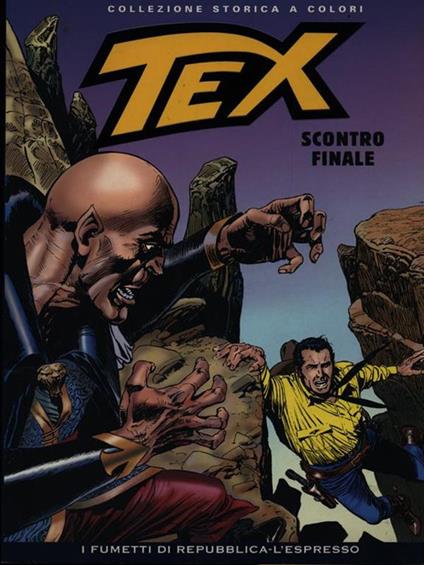 Tex: scontro finale - Gianluigi Bonelli - copertina