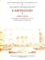 Carteggio I (1821-1833)