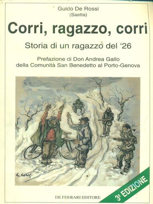Corri, ragazzo, corri - Guido De Rossi - copertina