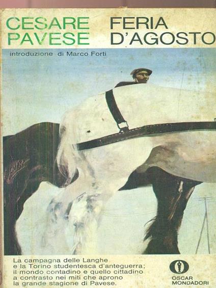 Feria d'agosto - Cesare Pavese - copertina