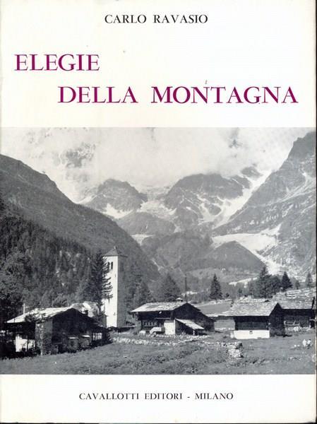 Elegie della montagna - Vittorino Ravasio - copertina