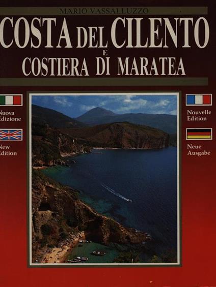 Costa del Cilento e Costiera di Maratea - Mario Vassalluzzo - copertina