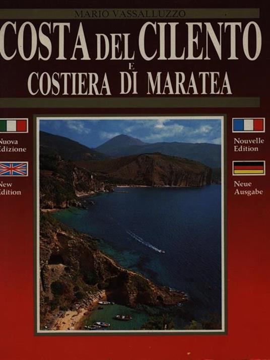Costa del Cilento e Costiera di Maratea - Mario Vassalluzzo - copertina