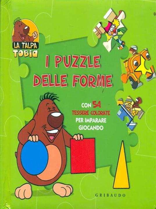 I puzzle dei colori. La talpa Tobia - Sara Agostini - copertina