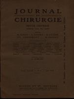 Journal de chirurgie tome XXVII n. 6/juin 1926