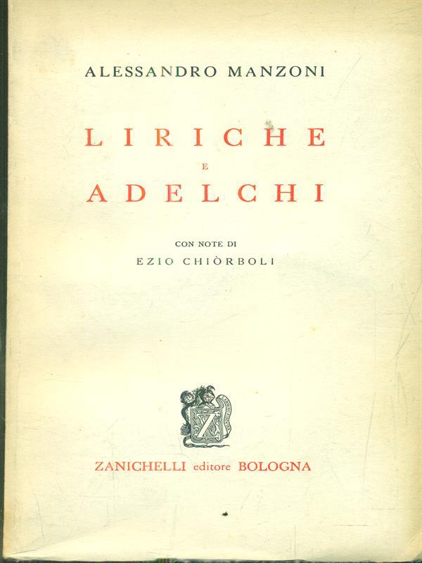 Liriche e Adelchi