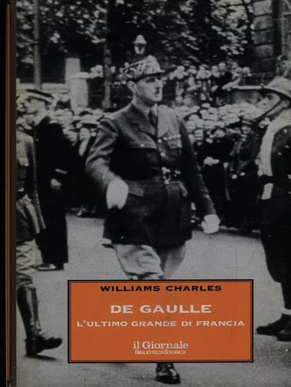 De Gaulle - copertina