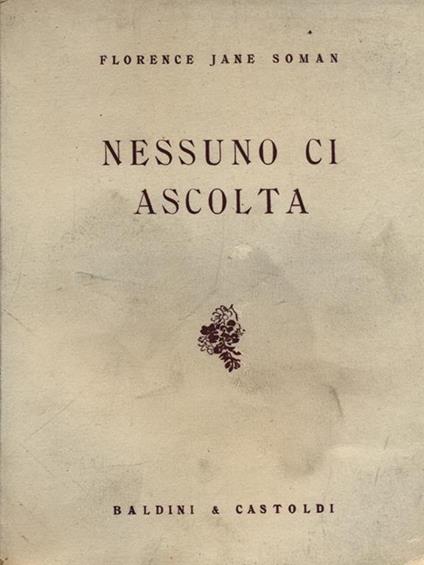 Nessuno ci ascolta - copertina