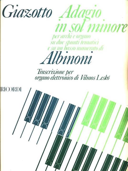 Adagio in Sol minore - Remo Giazotto - copertina